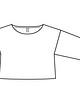Пуловер с вырезом горловины лодочкой №106