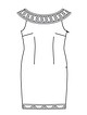 Платье прилегающего кроя №132 — выкройка из Burda 11/2016