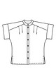 Блузка с цельнокроеными рукавами №111 B