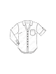 Блузка-рубашка  №6326 B