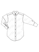 Длинная блузка рубашечного кроя №6263 C