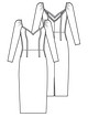 Платье от голландского дизайнера одежды Яниса №2 — выкройка из Knipmode Fashionstyle 2/2020