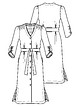 Платье рубашечного кроя №3 — выкройка из Knipmode Fashionstyle 3/2020