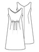 Винтажное платье №13 — выкройка из Knipmode Fashionstyle 5/2020