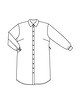 Платье-рубашка №123 B — выкройка из Burda 8/2020