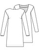 Базовое платье №3 — выкройка из Knipmode Fashionstyle 10/2020