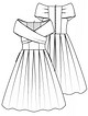 Платье в стиле  New Look №4 — выкройка из Knipmode Fashionstyle 12/2020