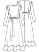 Платье в стиле 70-х №20 — выкройка из Knipmode Fashionstyle 4/2021