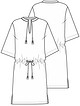 Платье Т-силуэта №16 — выкройка из Knipmode Fashionstyle 6/2021