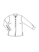 Блузка в рубашечном стиле №111