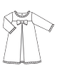 Платье расклешенного силуэта №130 — выкройка из Burda 9/2021