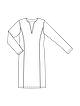 Бархатное платье по фигуре №3 B — выкройка из Burda. Шить легко и быстро 2/2021