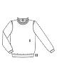 Пуловер в винтажном стиле №120