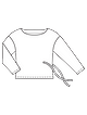 Короткий пуловер №1 C