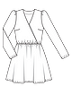 Клетчатое платье мини №3 A — выкройка из Burda. Шить легко и быстро 1/2022
