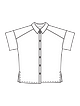 Свободная блузка рубашечного кроя №118 A