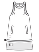 Платье с американской проймой №123 — выкройка из Burda 6/2022