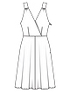 Платье-сарафан №107 — выкройка из Burda 7/2022