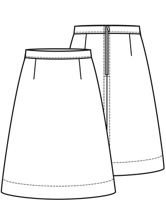 Как сшить для девочки юбку трапецию: выкройки и моделирование вариантов
