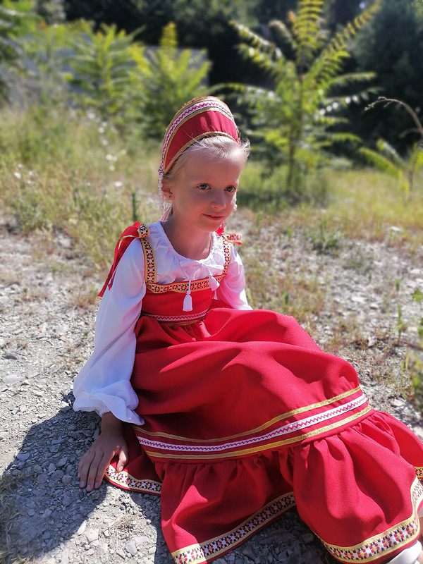 Русский костюм: сарафан и блузка от Лизаветка