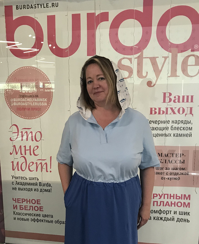 Платье для отдыха с Академией Бурда (Челябинск) от irinailm