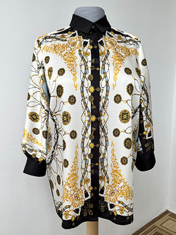 Блузка-рубашка из платков Gucci