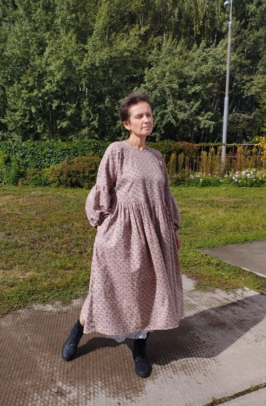 Платье «Укропные зонтики на осень» от filichita