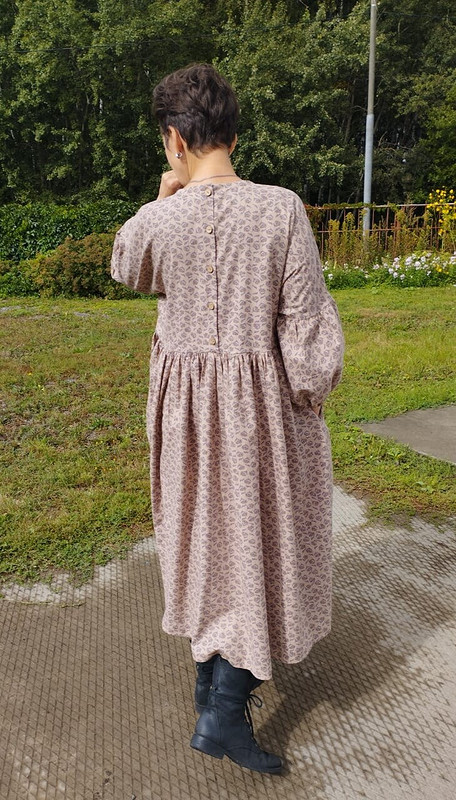 Платье «Укропные зонтики на осень» от filichita