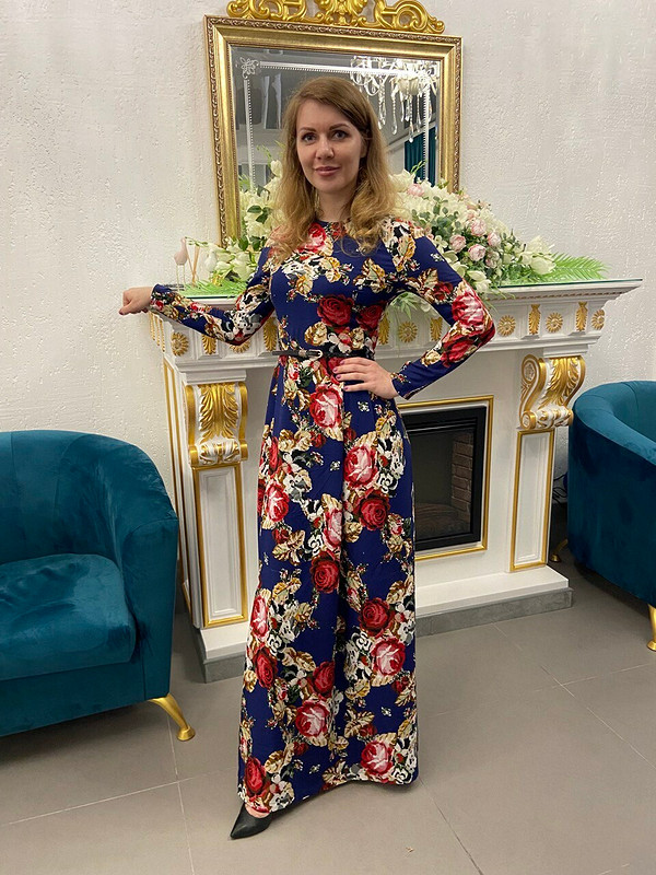 Платье в пол от Ксения Майорова