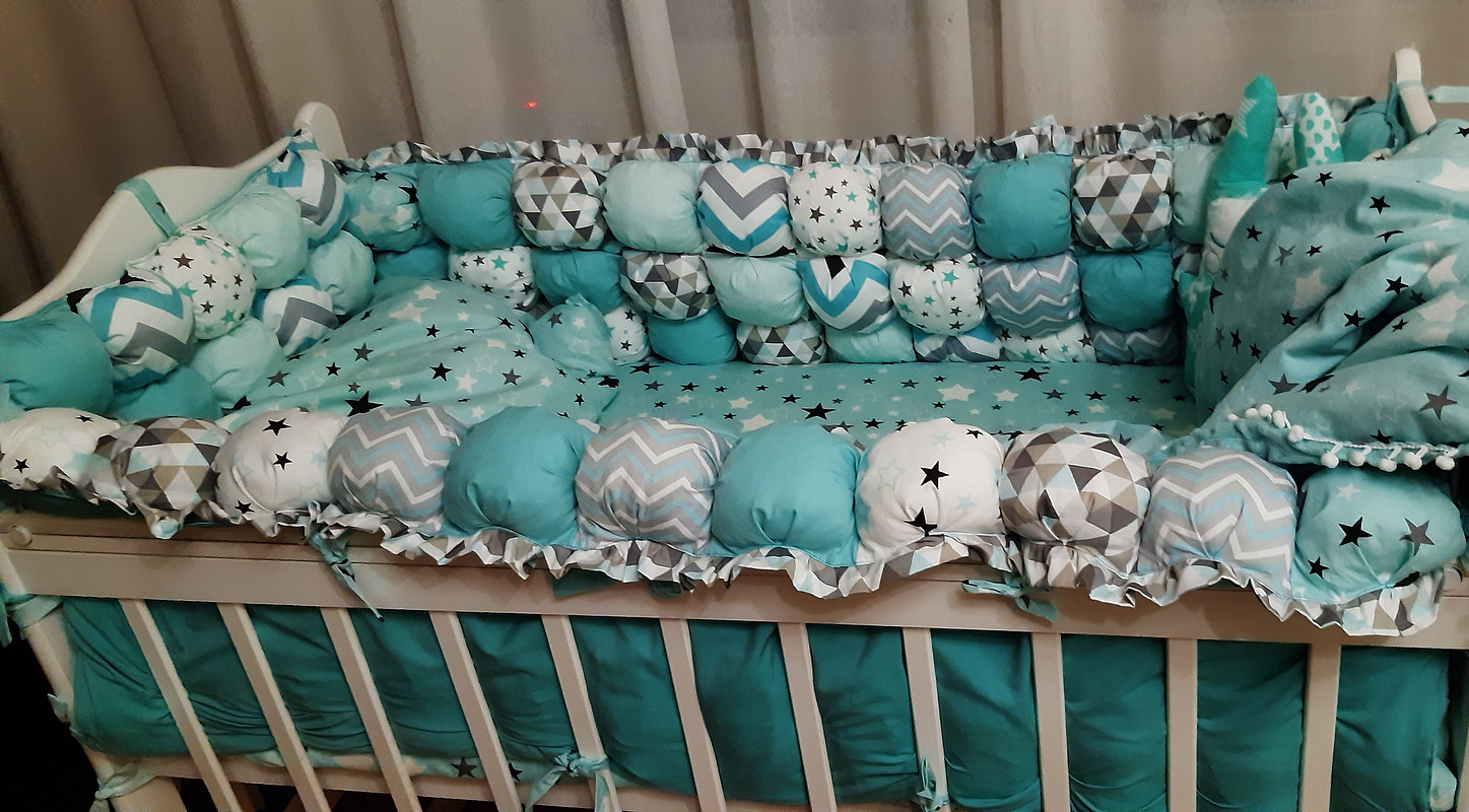 Бортики на детскую кроватку от OtKati