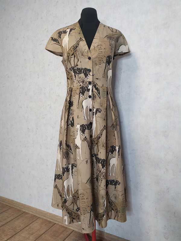 Платье Чисто Сафари от indikate_atelier