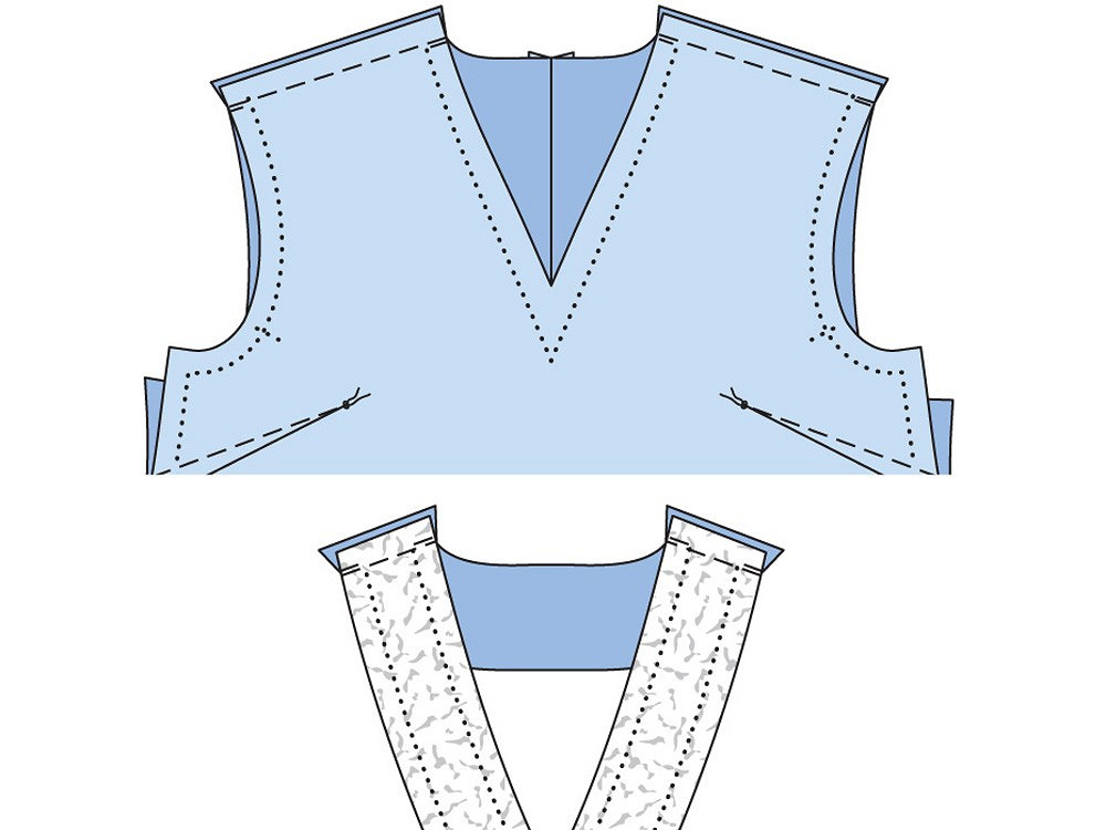 Как сшить блузку с V-вырезом и застроченными складками на рукавах своими руками: пошаговый мастер-класс