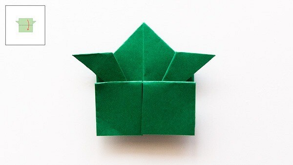 Как сделать лягушку из бумаги (оригами) пошаговая инструкция