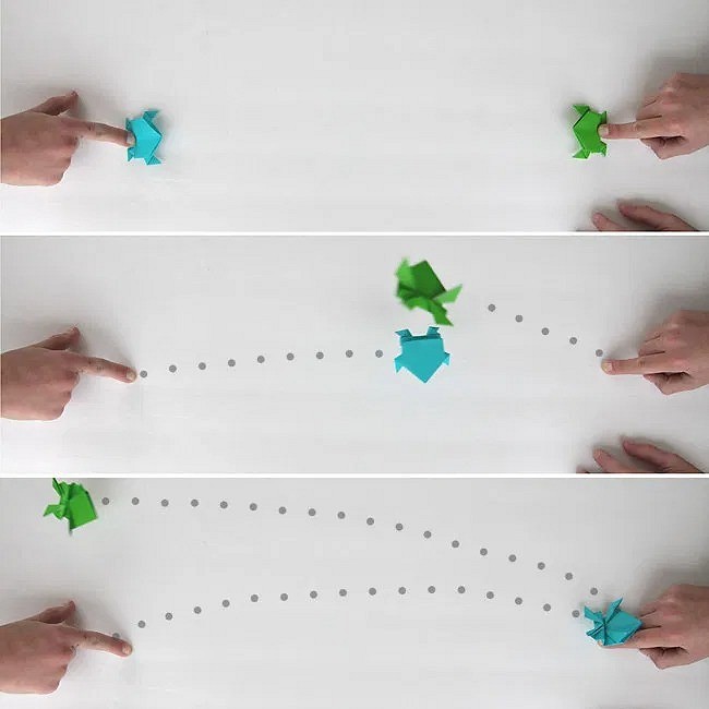 Как сделать открывающиеся рот лягушки из бумаги своими руками