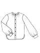 Блузка с пышными рукавами №101