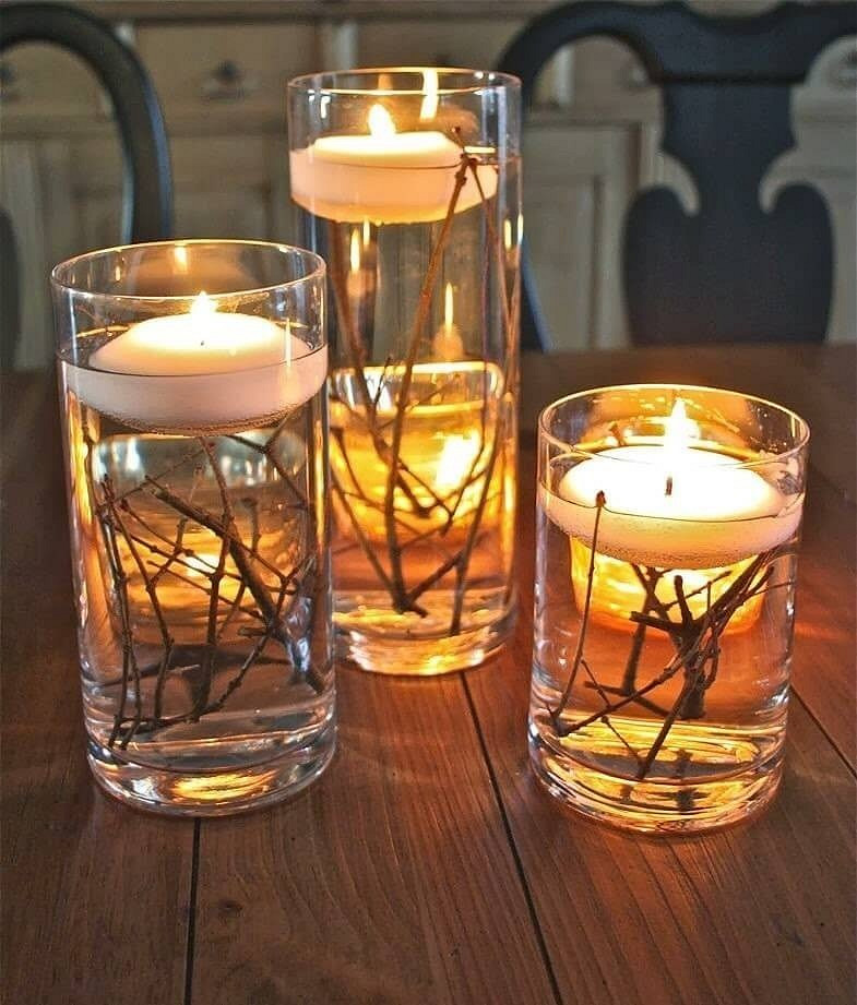 Идеи на тему «Свечи в декоре» () | декор, свеча, рождественские свечи