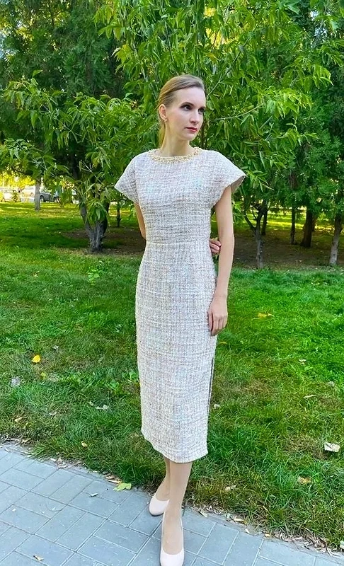 Платье из твида от kisulka83