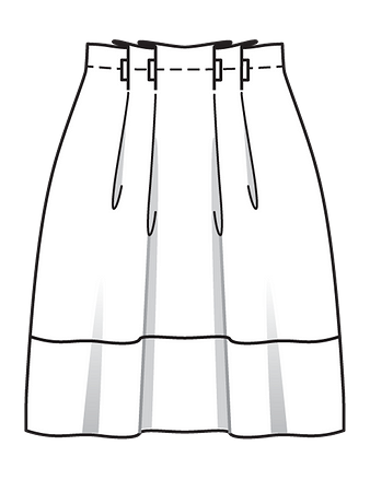 Модель за кадром: юбка пачка из тюля