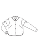 Блузка-рубашка из искусственной кожи №115