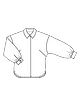 Блузка с пышными рукавами №129