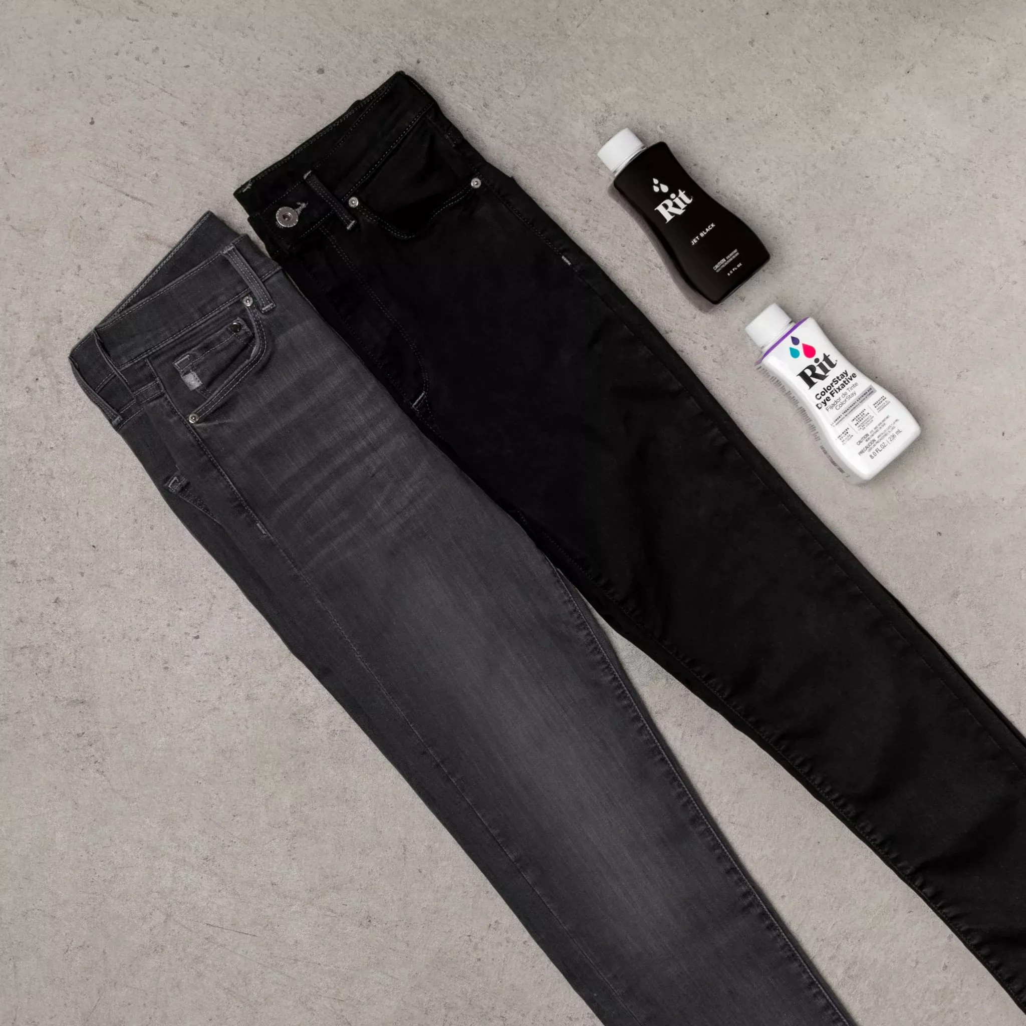 Как покрасить джинсы в черный цвет: 5 способов