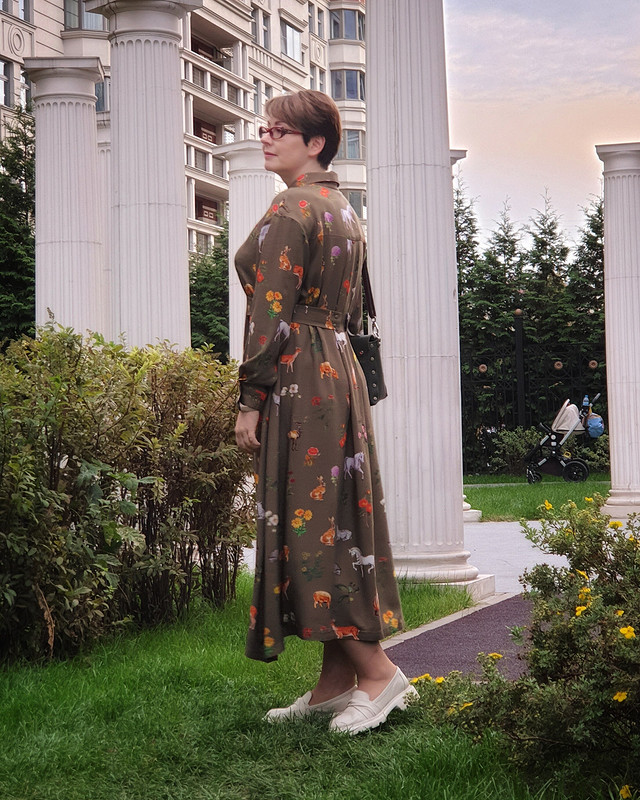 Платье рубашечное от Елена Ленкова