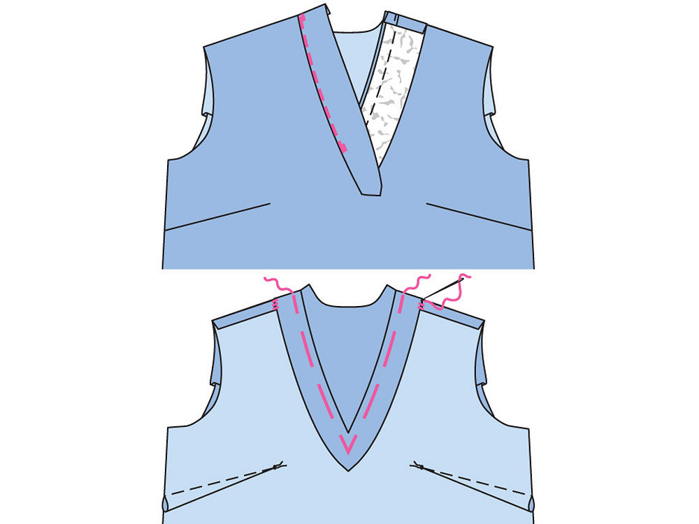 Как сшить платье с притачным шарфом своими руками: пошаговый мастер-класс