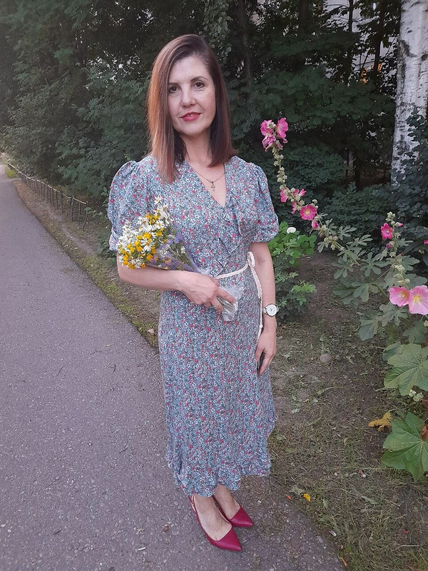 Платье в цветочек от Ирина ВВ
