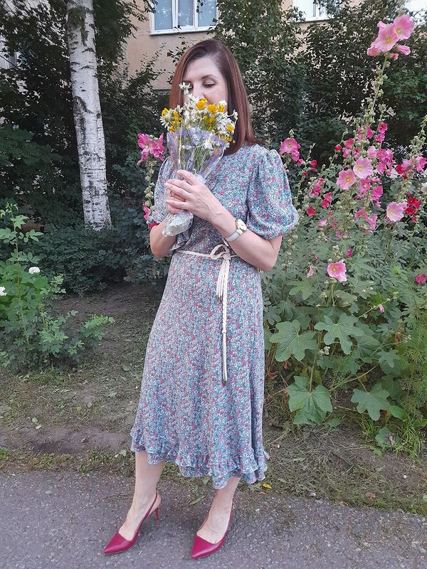 Платье в цветочек от Ирина ВВ