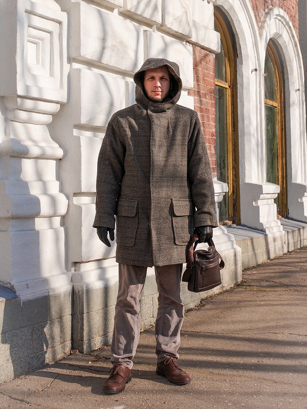 Зимнее пальто «Modern Sherlock» от RedFoxStory