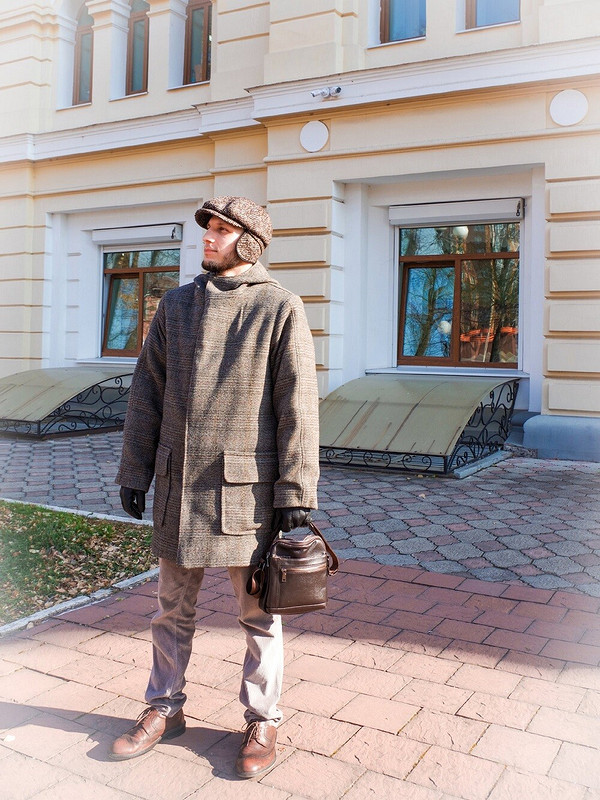 Зимнее пальто «Modern Sherlock» от RedFoxStory