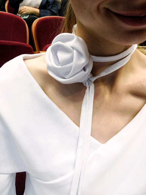 Блуза белая и нарядная от HellNoKitty