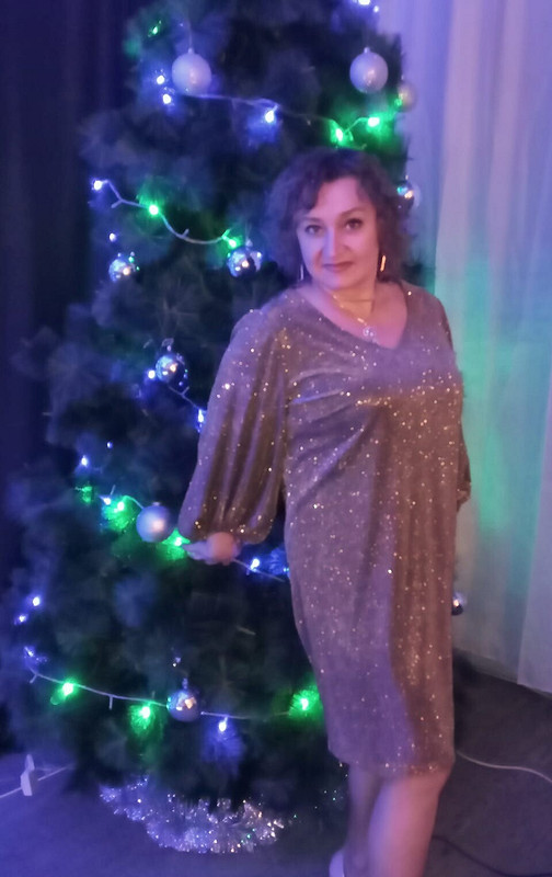 Мое Новогоднее золотое платье от Natali-Sh