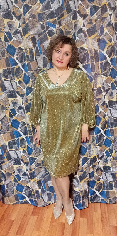 Мое Новогоднее золотое платье от Natali-Sh